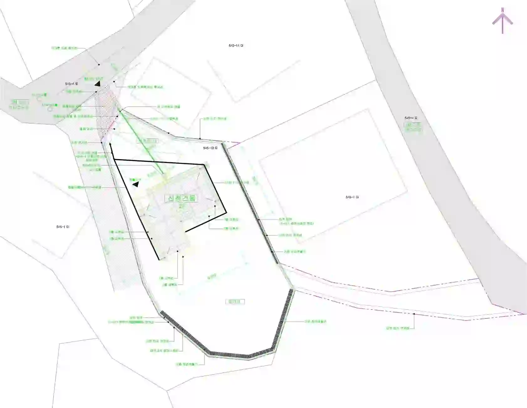 유산리 545-13 배치도 이미지
